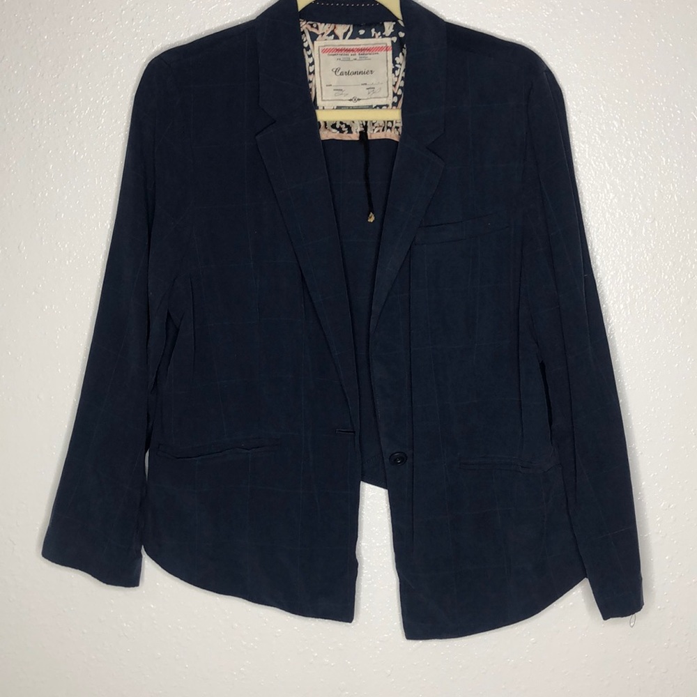 Navy blue blazer